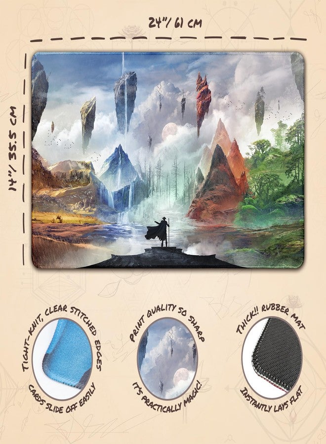Paramint Eternal Wanderer (Stitched) - MTG Playmat - Compatible with Magic The Gathering Playmat - Play MTG, YuGiOh, TCG - Original Play Mat Art Designs & Accessories - Image 4